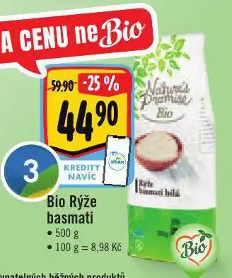 Jip Bio rýže basmati nabídka