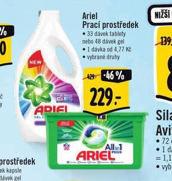 Jip Ariel prací prostředek nabídka