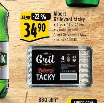 Albert Grilovací tácky nabídka