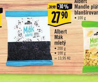 Albert Mák mletý nabídka