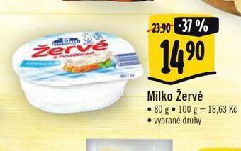 Albert Milko žervé nabídka