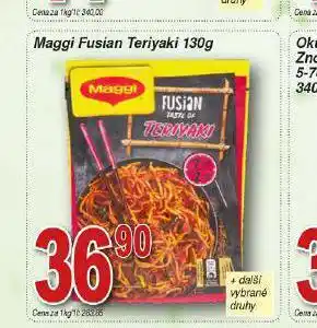 Lidl Maggi fusian teriyaki nabídka