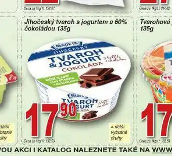 Lidl Jihočeský tvaroh s jogurtem a 60% čokoládou nabídka
