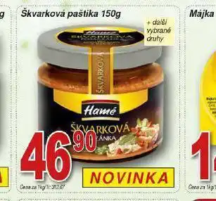 Lidl Škvarková paštika nabídka