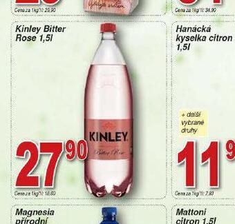 Lidl Kinley bitter rose nabídka