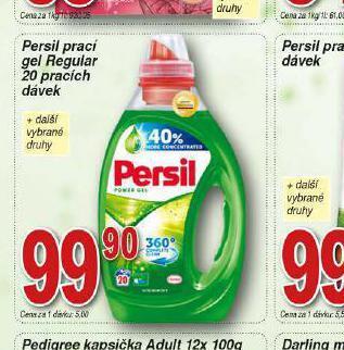 Lidl Persil prací prostředek nabídka