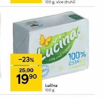 Tesco Lučina nabídka