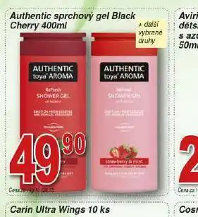 Lidl Authentic sprchový gel nabídka