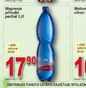 Lidl Magnesia přírodní perlivá nabídka