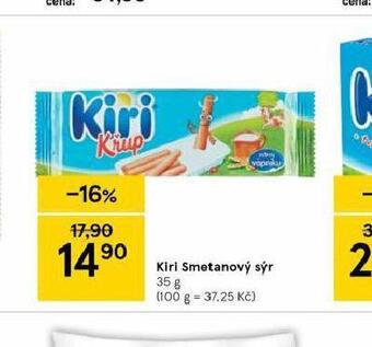Tesco Kiri smetanový sýr nabídka