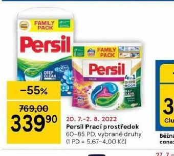 Tesco Persil prací prostředek nabídka