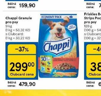 Tesco Chappi granule pro psy nabídka
