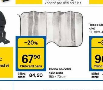 Tesco Clona na čelní sklo auta nabídka
