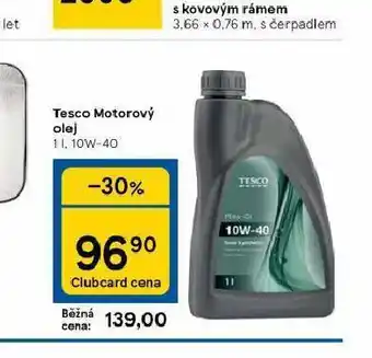 Tesco Tesco motorový olej 10w-40 nabídka