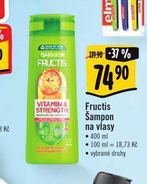 Albert Fructis šampon nabídka