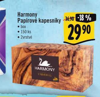 Albert Harmony papírové kapesníky nabídka