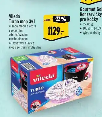Albert Vileda turbo mop nabídka