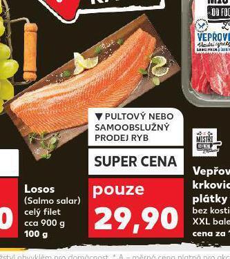 Kaufland Losos nabídka