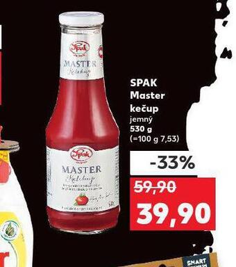 Kaufland Spak master kečup nabídka