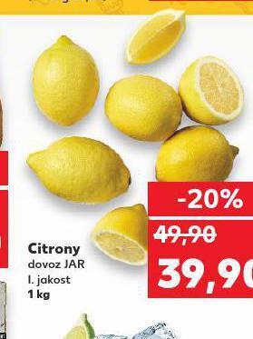 Kaufland Citrony nabídka