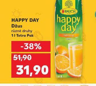 Kaufland Happy day džus nabídka