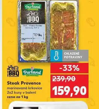 Kaufland Steak provence nabídka