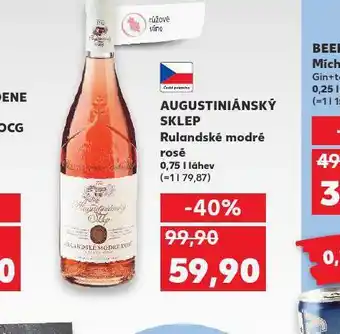 Augustiánský sklep rulandské modré