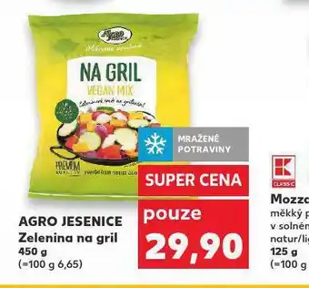 Kaufland Agro jesenice zelenina na gril nabídka