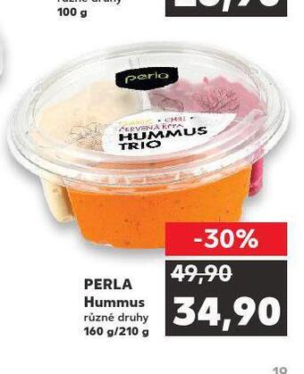Kaufland Perla hummus nabídka