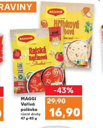 Kaufland Maggi vařivá polévka nabídka