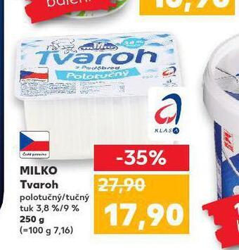 Milko tvaroh