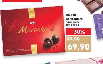 Kaufland Orion bonboniéra nabídka