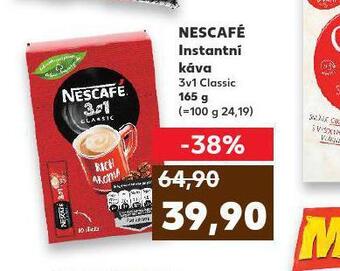 Kaufland Nescafé instantní káva nabídka