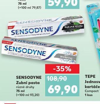 Kaufland Sensodyne zubní pasta nabídka