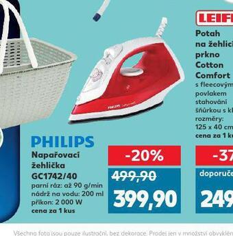 Kaufland Napařovací žehlička philips nabídka
