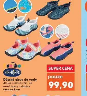 Kaufland Dětská obuv do vody nabídka