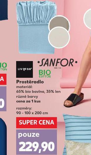 Kaufland Prostěradlo 90-100 x 200 cm nabídka