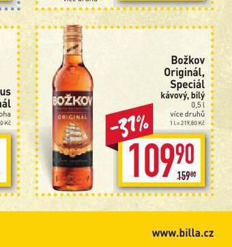 Billa Božkov originál nabídka
