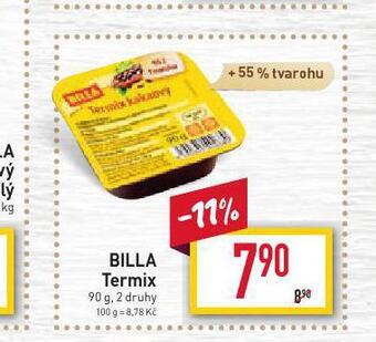 Billa Billa termix nabídka