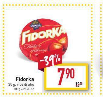 Billa Fidorka nabídka
