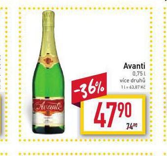 Billa Avanti nabídka