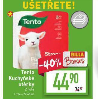 Billa Tento kuchyňské utěrky nabídka