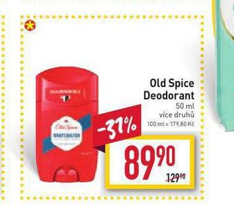 Billa Old spice deodorant nabídka