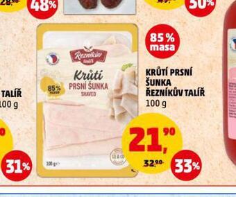 Penny Market Krůtí prsní šunka nabídka