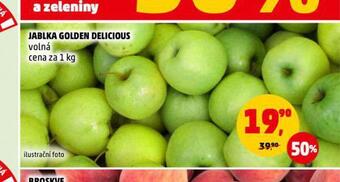 Penny Market Jablka golden delicious nabídka