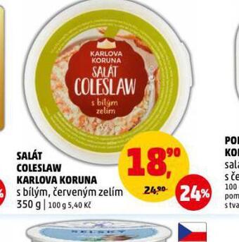 Penny Market Salát coleslaw nabídka