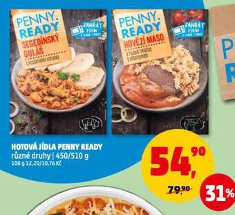 Penny Market Hotová jídla penny ready nabídka
