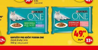 Penny Market Purina one kapsičky pro kočky nabídka