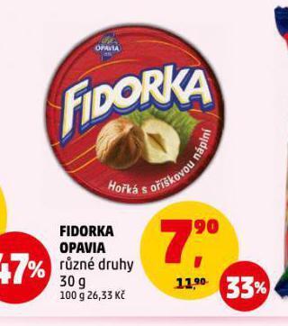 Penny Market Fidorka opavia nabídka