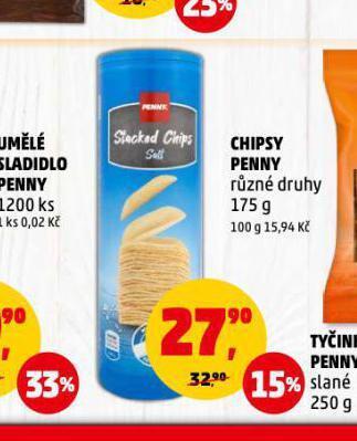 Penny Market Chipsy penny nabídka